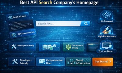Best API Search Company’s Homepage
