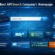 Best API Search Company’s Homepage
