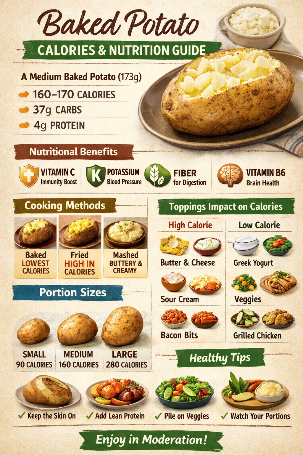Baked Potato Calories